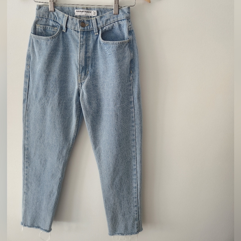 🔥 SOLD American Apparel Mom Jeans - Picture 5 of 9